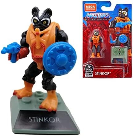 Stinkor skunk villain minifigure with base