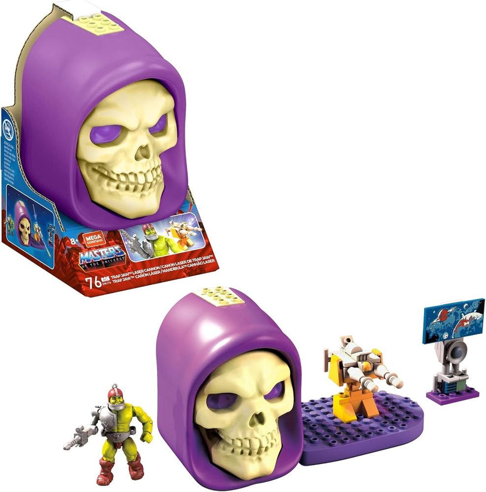 Masters of the Universe Trap Jaw Laser Cannon — view 2