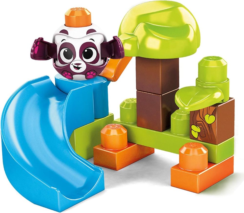 Peek A Blocks Panda Slide, 14 Pieces — view 2