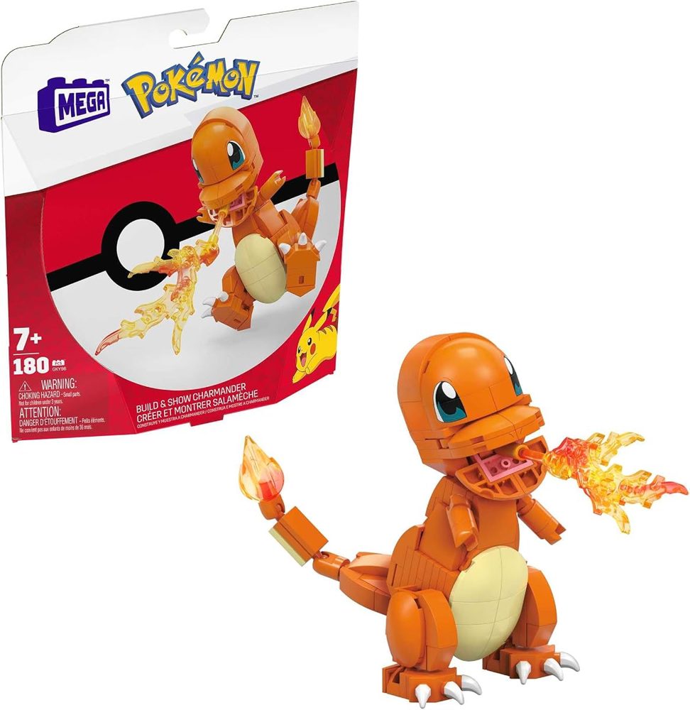 Pokémon Build & Show Charmander, 180 Pieces — view 2