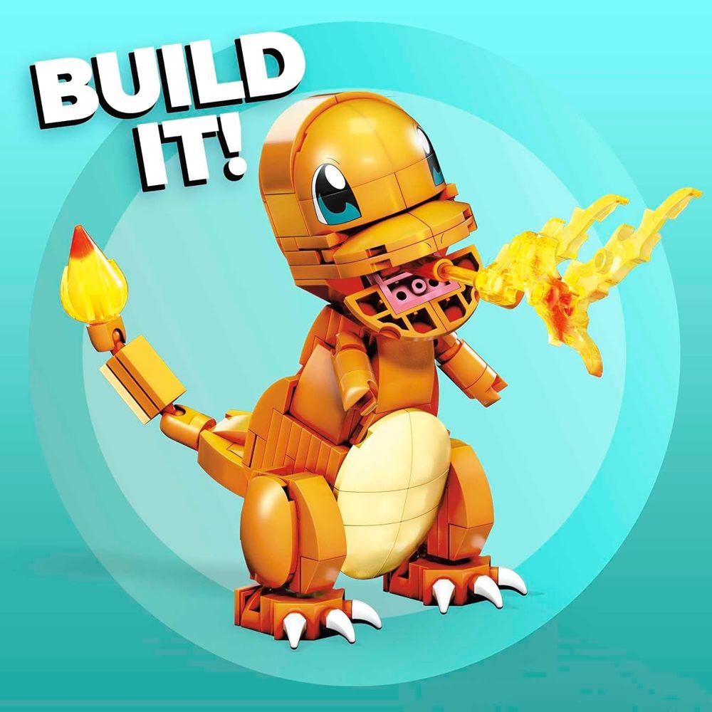 Pokémon Build & Show Charmander, 180 Pieces — view 4