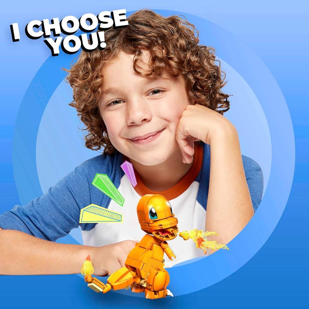 Pokémon Build & Show Charmander, 180 Pieces — view 5