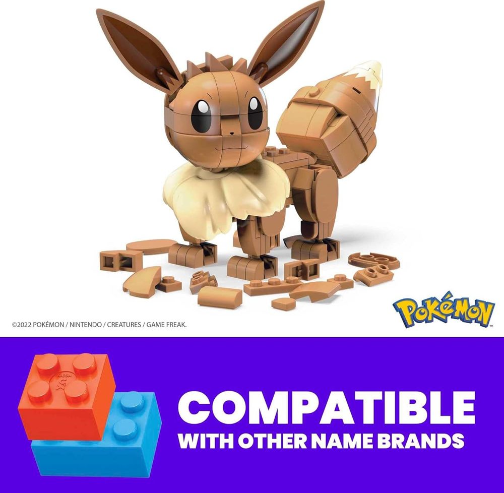 Pokémon Build & Show Eevee, 215 Pieces — view 5