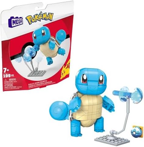 Four inch Squirtle with water battle effects