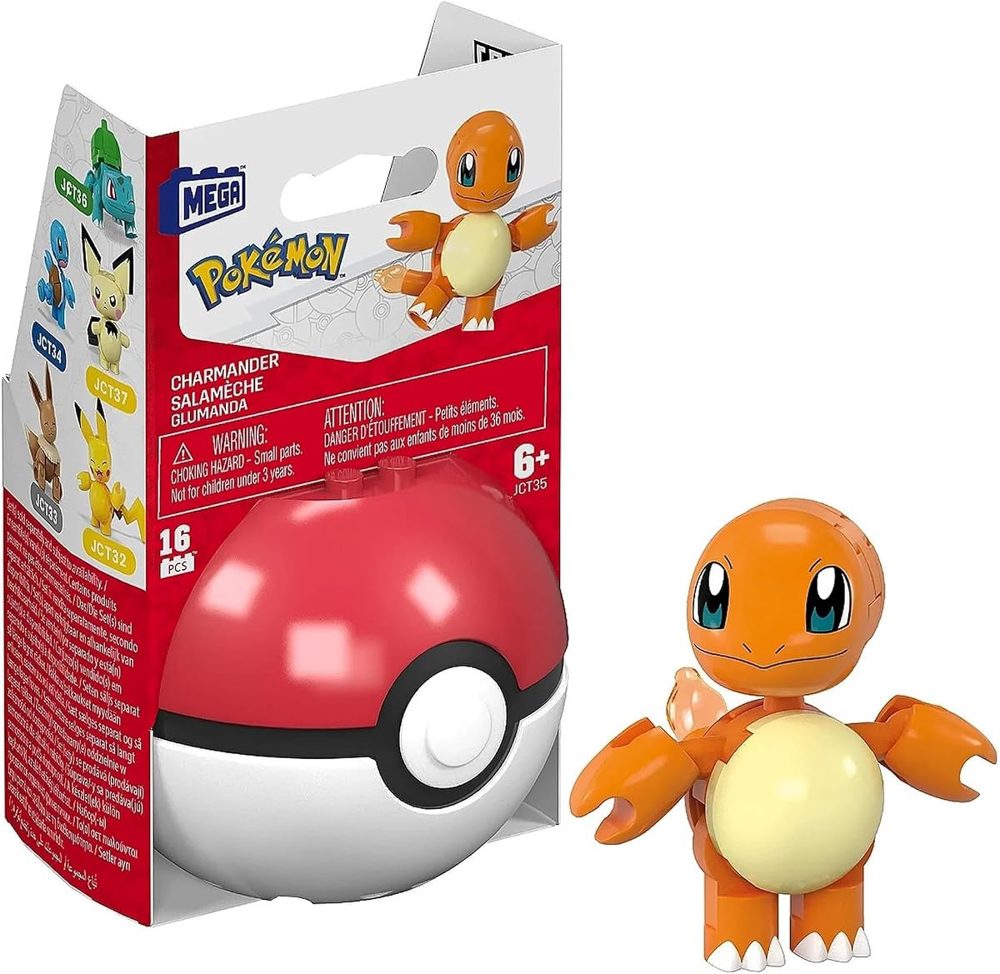 Pokémon Charmander Poké Ball, 16 Pieces — view 2