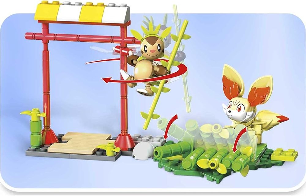 Pokémon Chespin vs Fennekin, 131 Pieces — view 3