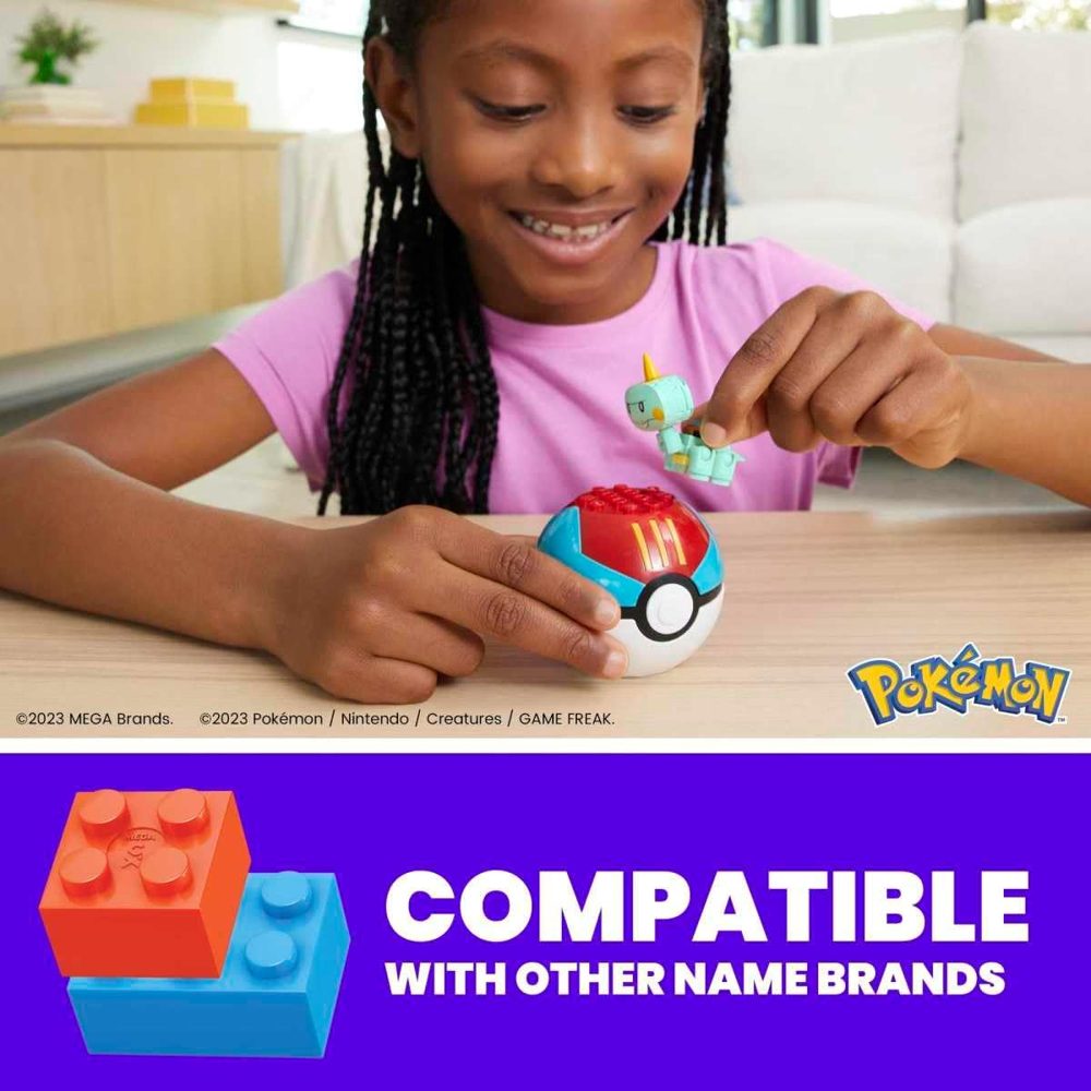 Chewtle Poké Ball Building Set — view 3