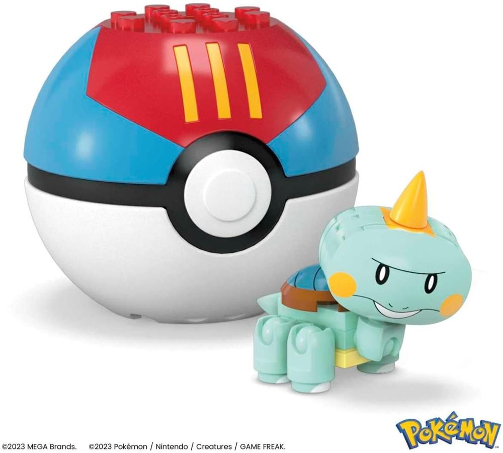 Chewtle Poké Ball Building Set — view 4