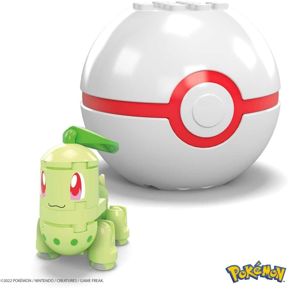 Pokémon Chikorita Nest Ball, 19 Pieces — view 3