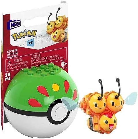 Combee honeycomb Pokémon figure with Friend Ball