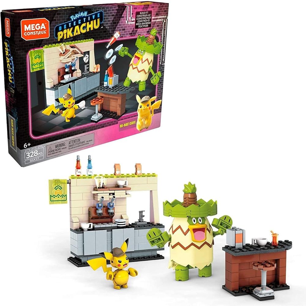 Detective Pikachu Hi-hat Café, 328 Pieces — view 2