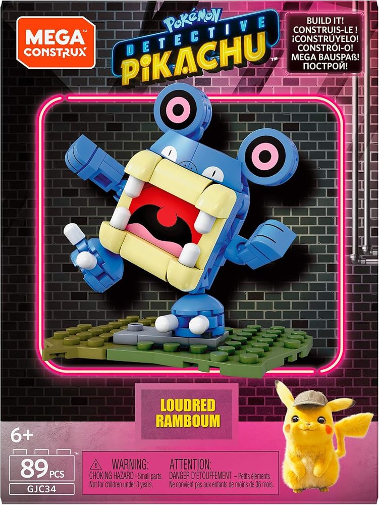 Detective Pikachu Loudred Figure — view 3