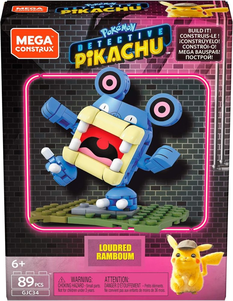 Detective Pikachu Loudred Figure — view 5