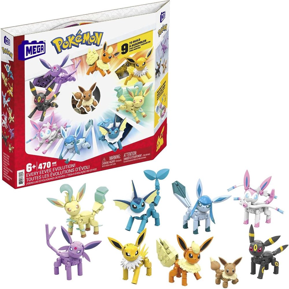 Pokémon Every Eevee Evolution, 470 Pieces — view 2