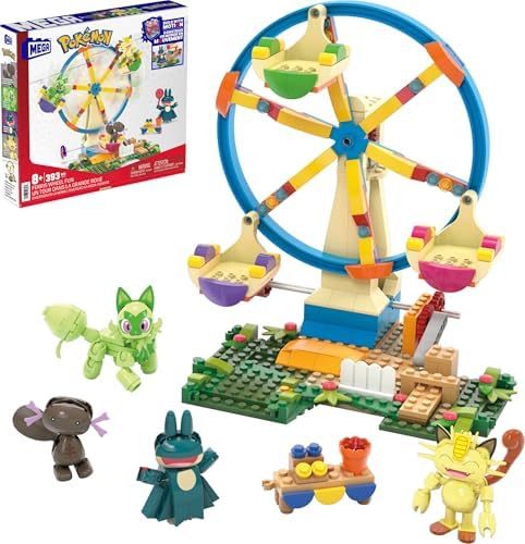 Pokémon Ferris wheel build with Meowth and Munchlax