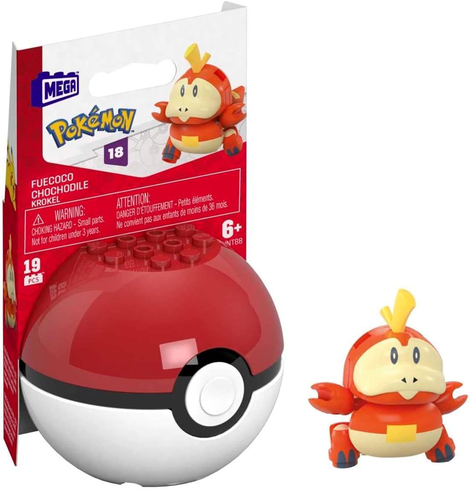 Fuecoco Poké Ball Building Set — view 2