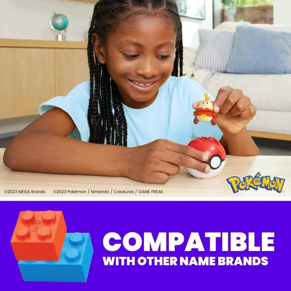 Fuecoco Poké Ball Building Set — view 3
