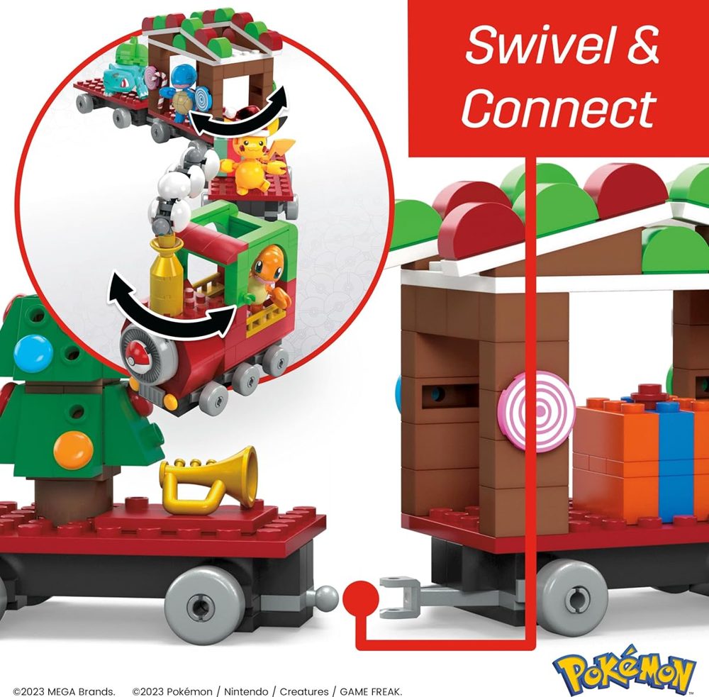 Pokémon Holiday Train, 373 Pieces — view 5