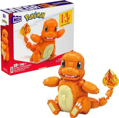 Large eleven inch Charmander brick build