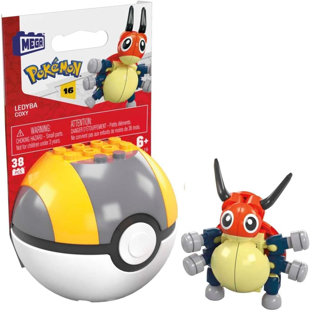 Pokémon Ledyba Poké Ball, 38 Pieces — view 2