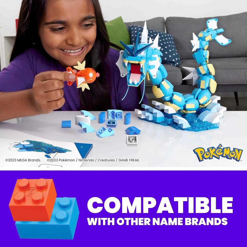 Magikarp Evolution Set with Gyarados, 411 Pieces — view 4