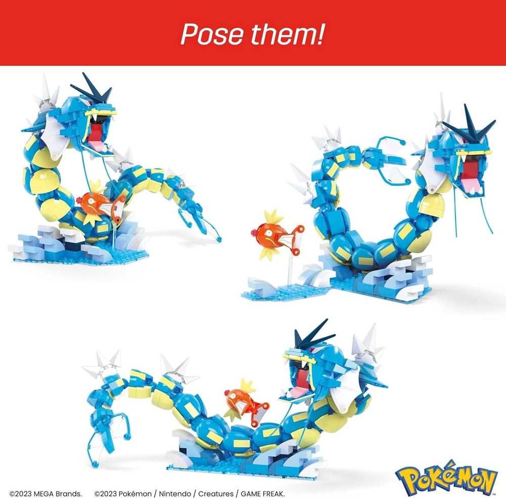 Magikarp Evolution Set with Gyarados, 411 Pieces — view 5