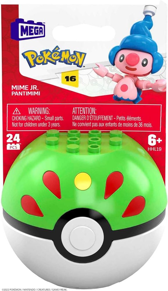 Pokémon Mime Jr. Poké Ball, 24 Pieces — view 2