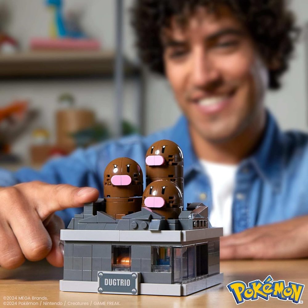 Mini Motion Dugtrio, 350 Pieces — view 3