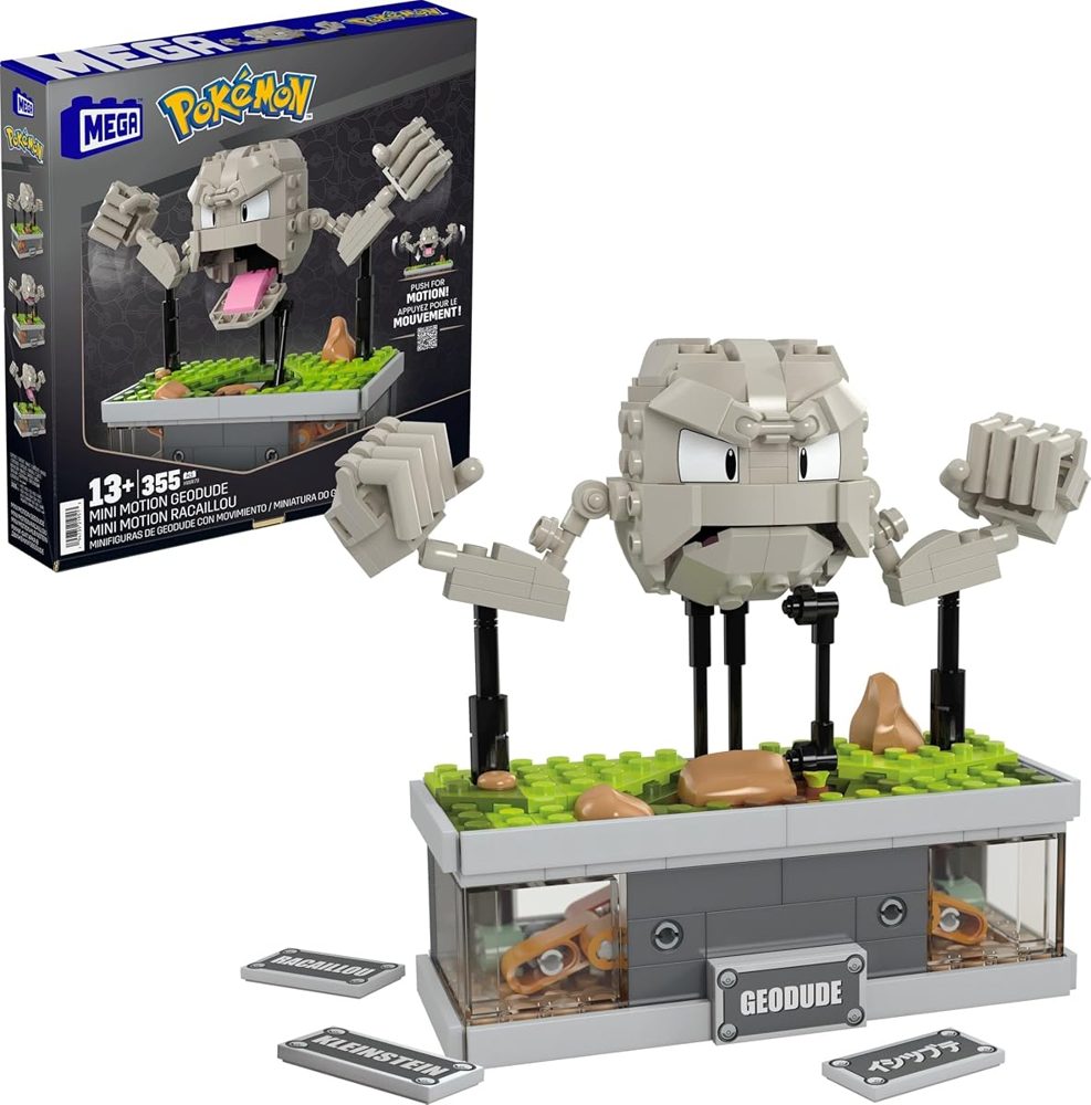 Mini Motion Geodude, 355 Pieces — view 2