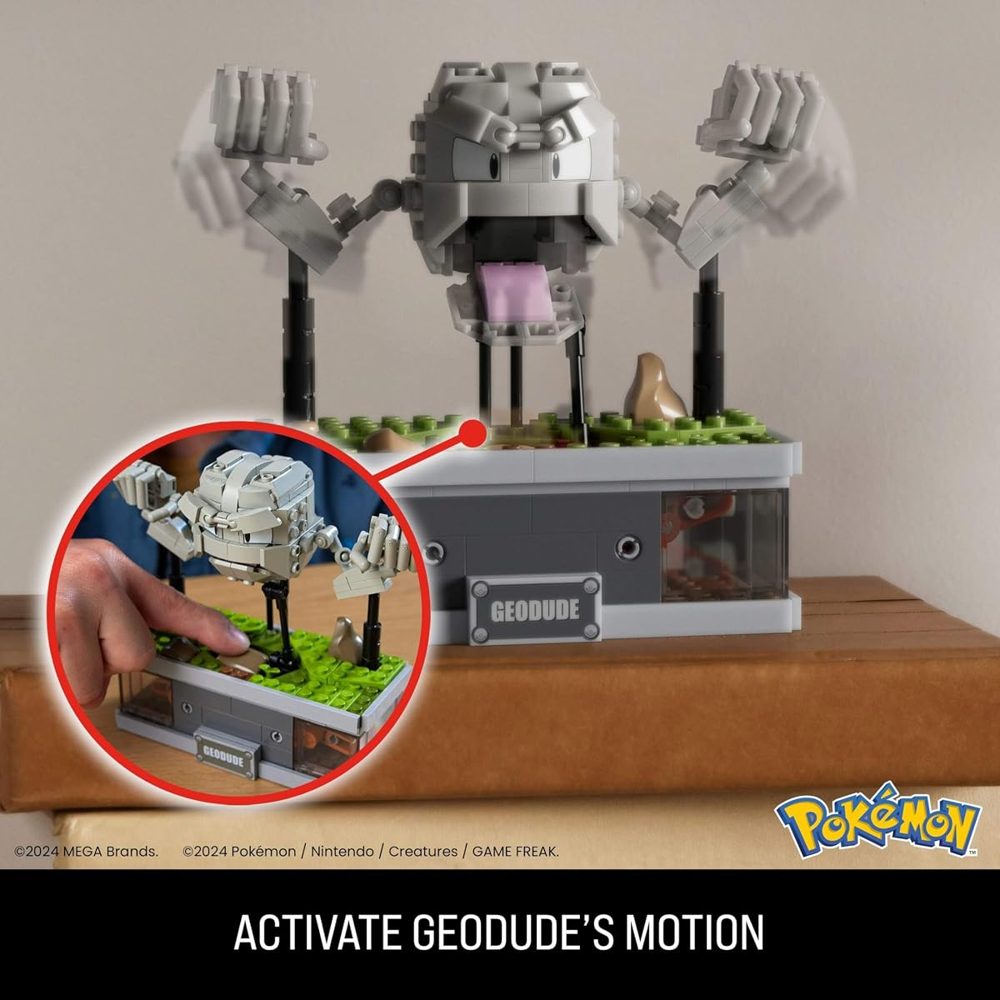 Mini Motion Geodude, 355 Pieces — view 4