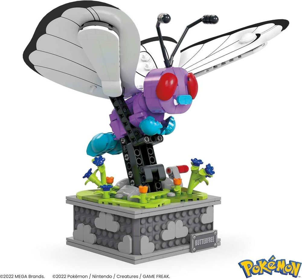 Pokémon Motion Butterfree, 605 Pieces — view 5