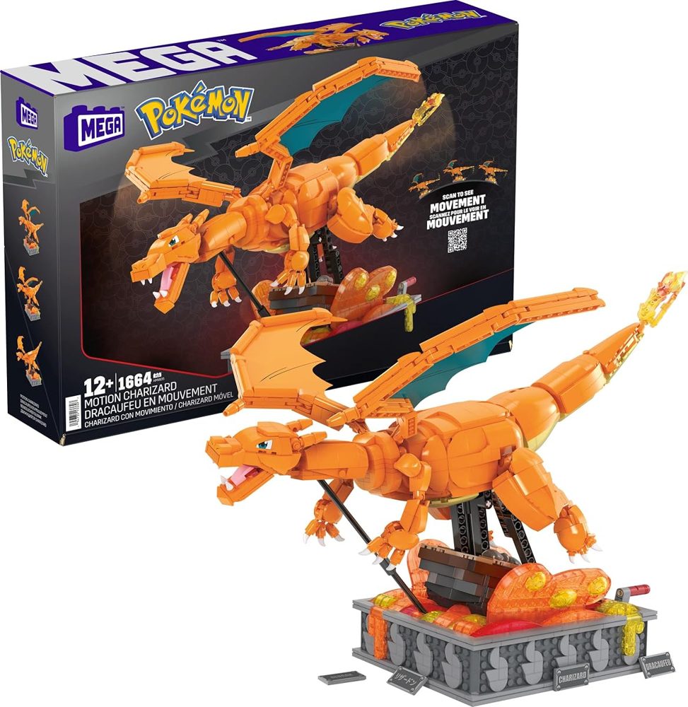 Pokémon Motion Charizard, 1664 Pieces — view 2