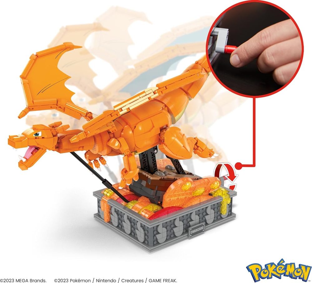 Pokémon Motion Charizard, 1664 Pieces — view 4