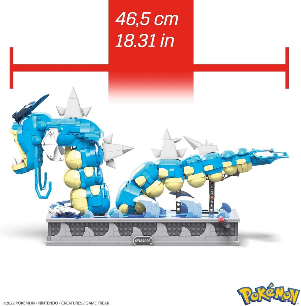 Pokémon Motion Gyarados, 2186 Pieces — view 5