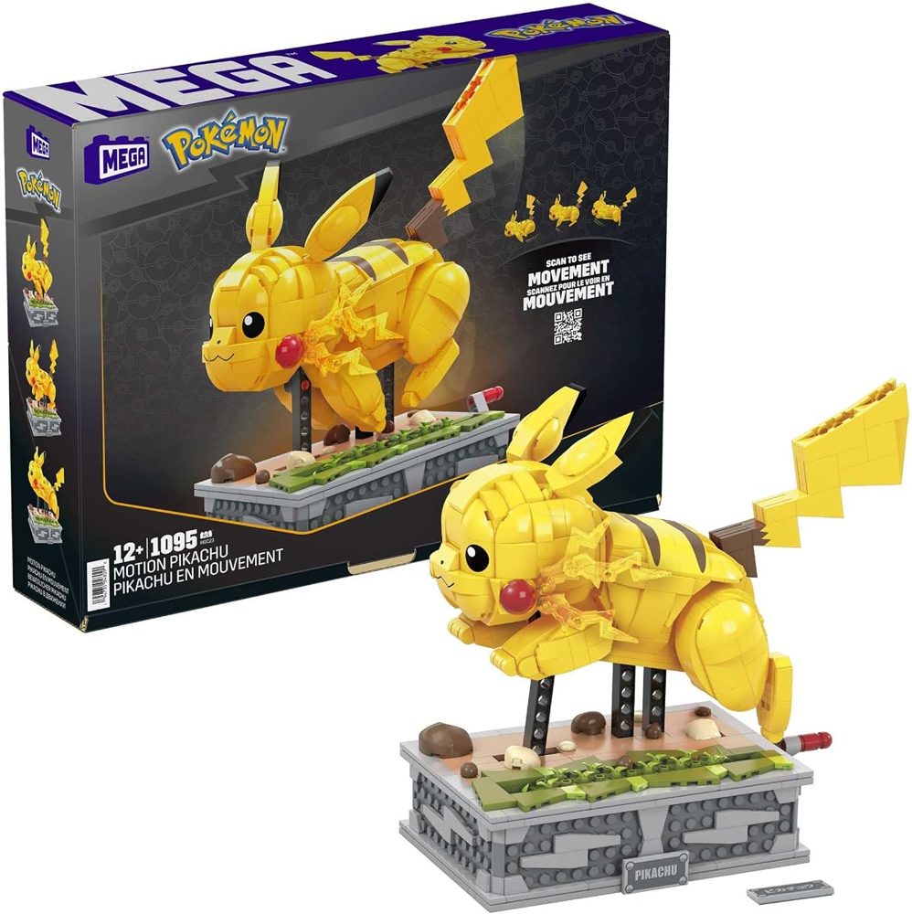 Pokémon Motion Pikachu, 1095 Pieces — view 2