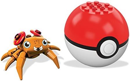 Buildable Paras Bug Pokémon on a Poké Ball