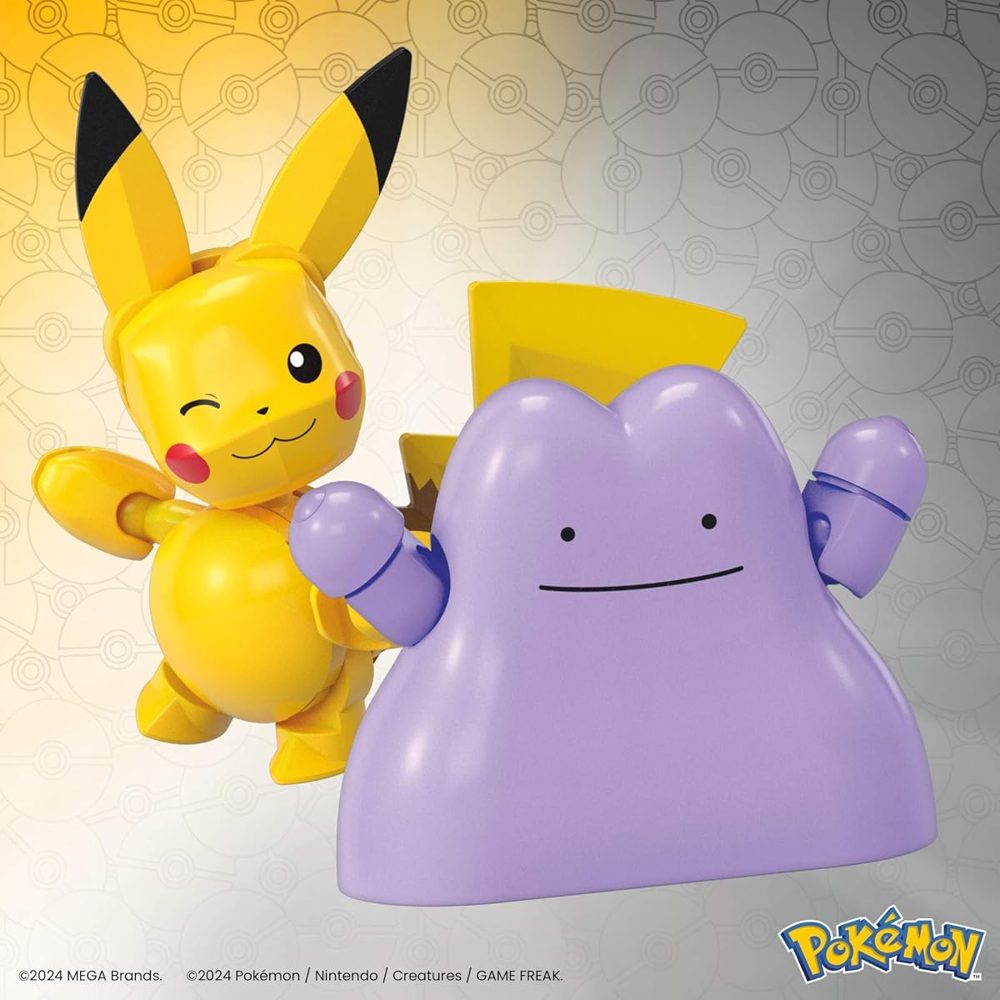 Pikachu and Ditto Poké Ball 2-Pack, 42 Pieces — view 5