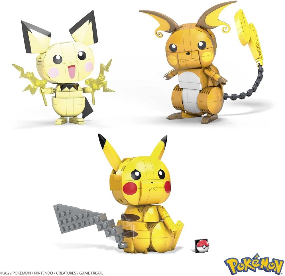 Pokémon Pikachu Evolution Trio, 621 Pieces — view 3