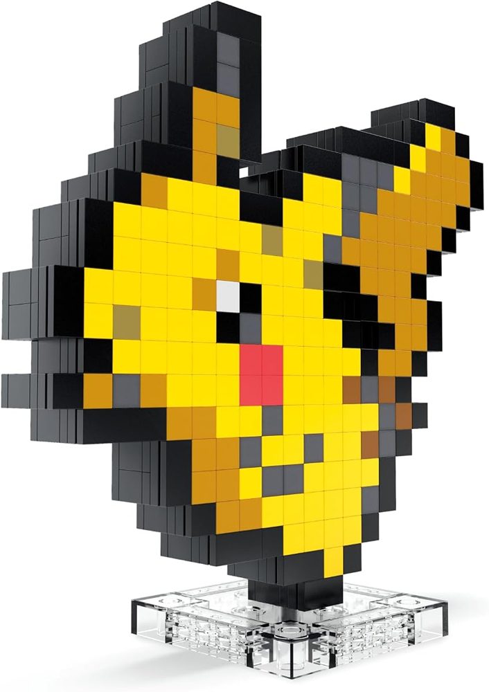 Retro Pixel Art Pikachu, 400 Pieces — view 4