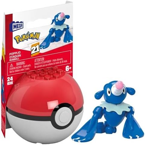 Popplio sea lion Pokémon brick figure