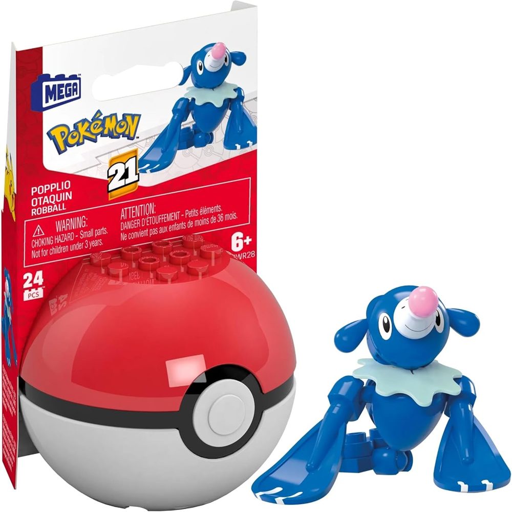 Popplio Poké Ball Set, 24 Pieces — view 2