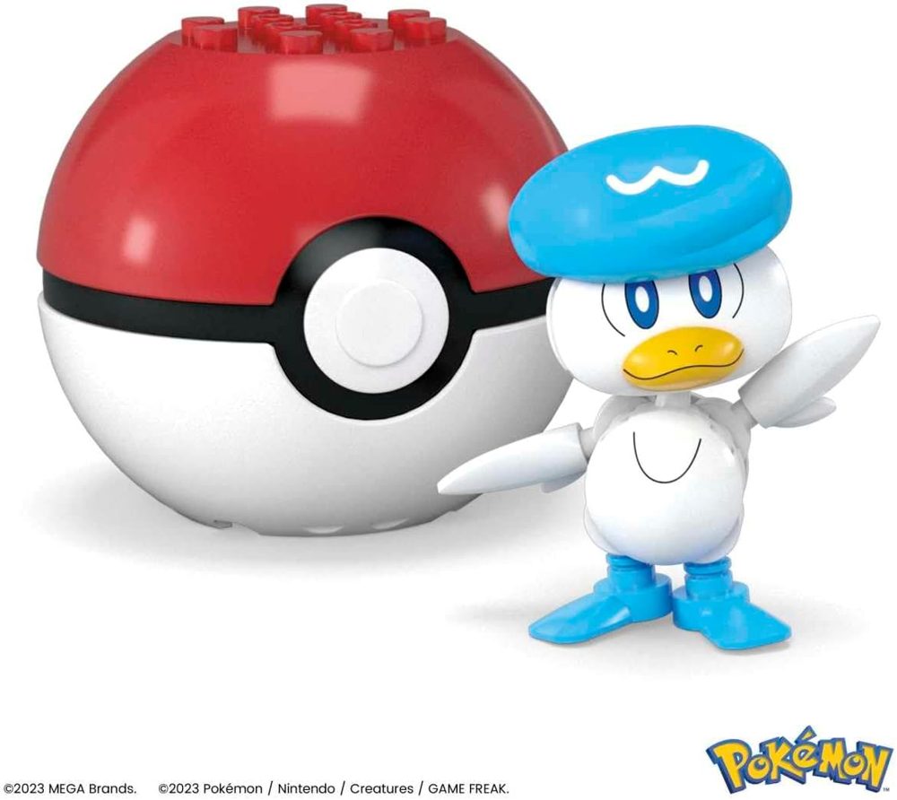 Quaxly Poké Ball Building Set — view 4