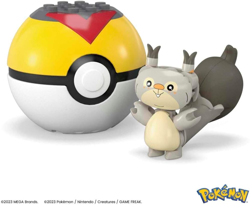 Skwovet Poké Ball Building Set — view 4