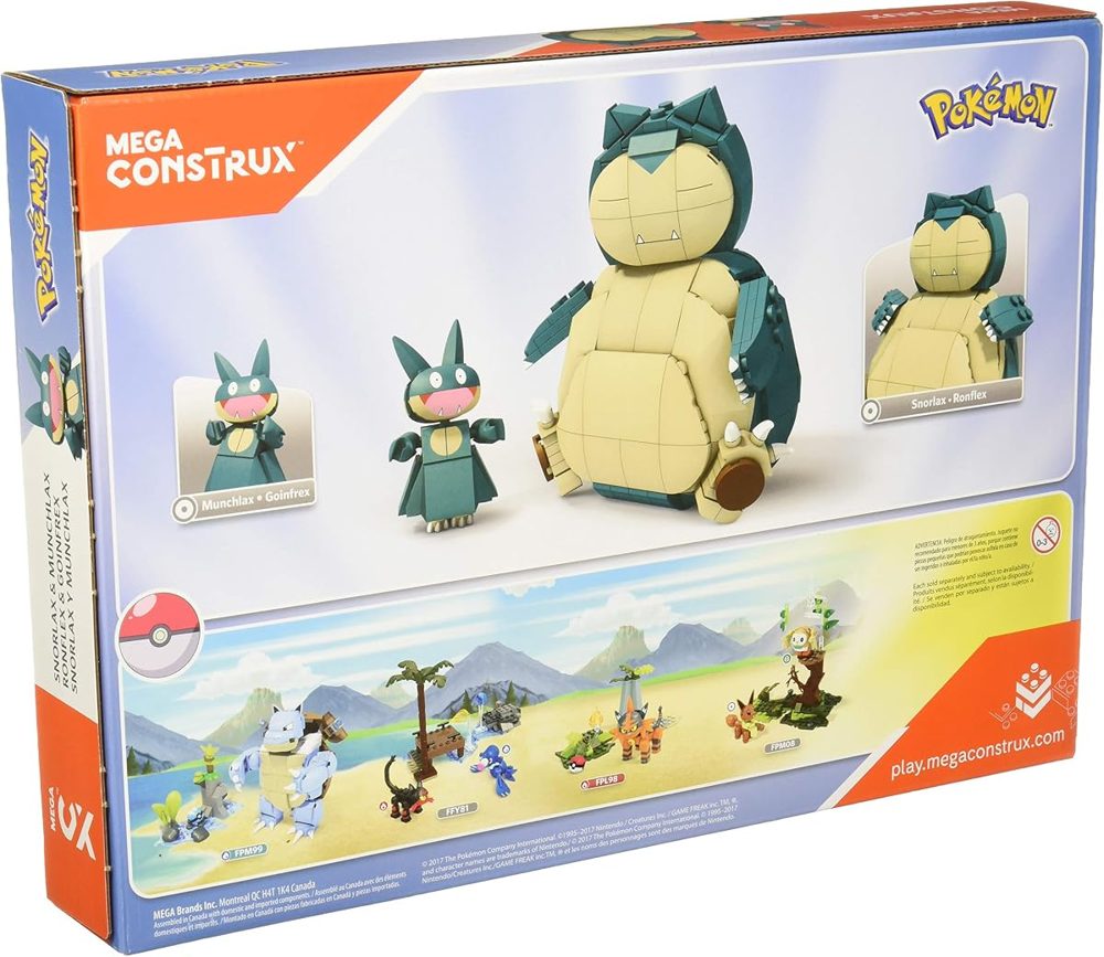 Pokémon Snorlax and Munchlax, 272 Pieces — view 3