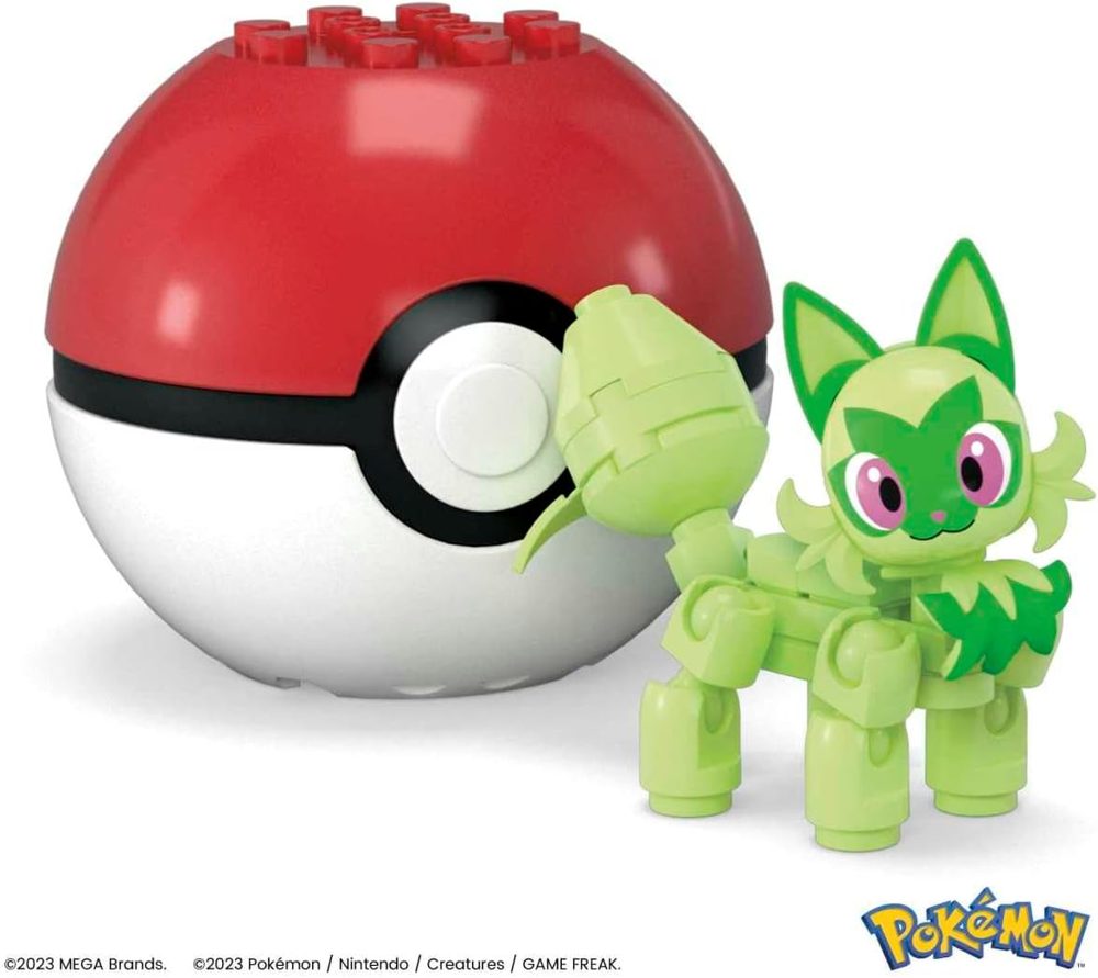 Sprigatito Poké Ball Building Set — view 4
