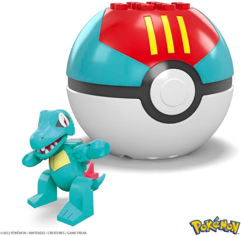 Pokémon Totodile Nest Ball, 30 Pieces — view 3
