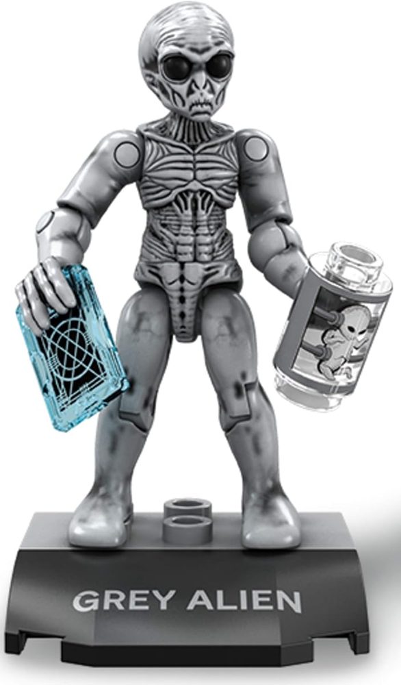 Probuilder Grey Alien Figure — view 2