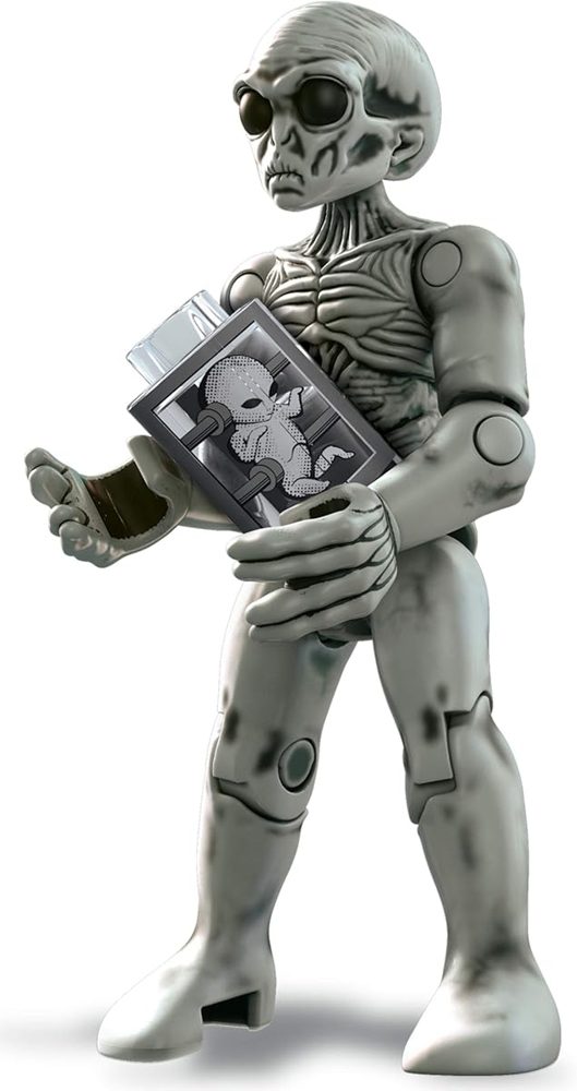 Probuilder Grey Alien Figure — view 4
