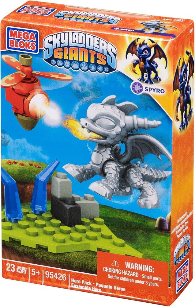 Skylanders Metallic Spyro Building Pack — view 2