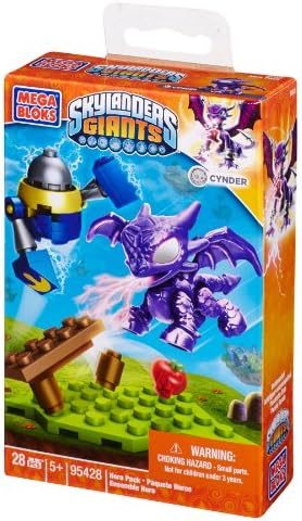 Metallic violet Cynder dragon figure with Arkeyan Crackler